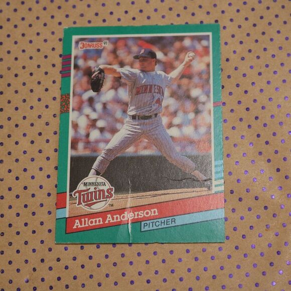 Allan Anderson #527 Baseball Card - Picture 1 of 2